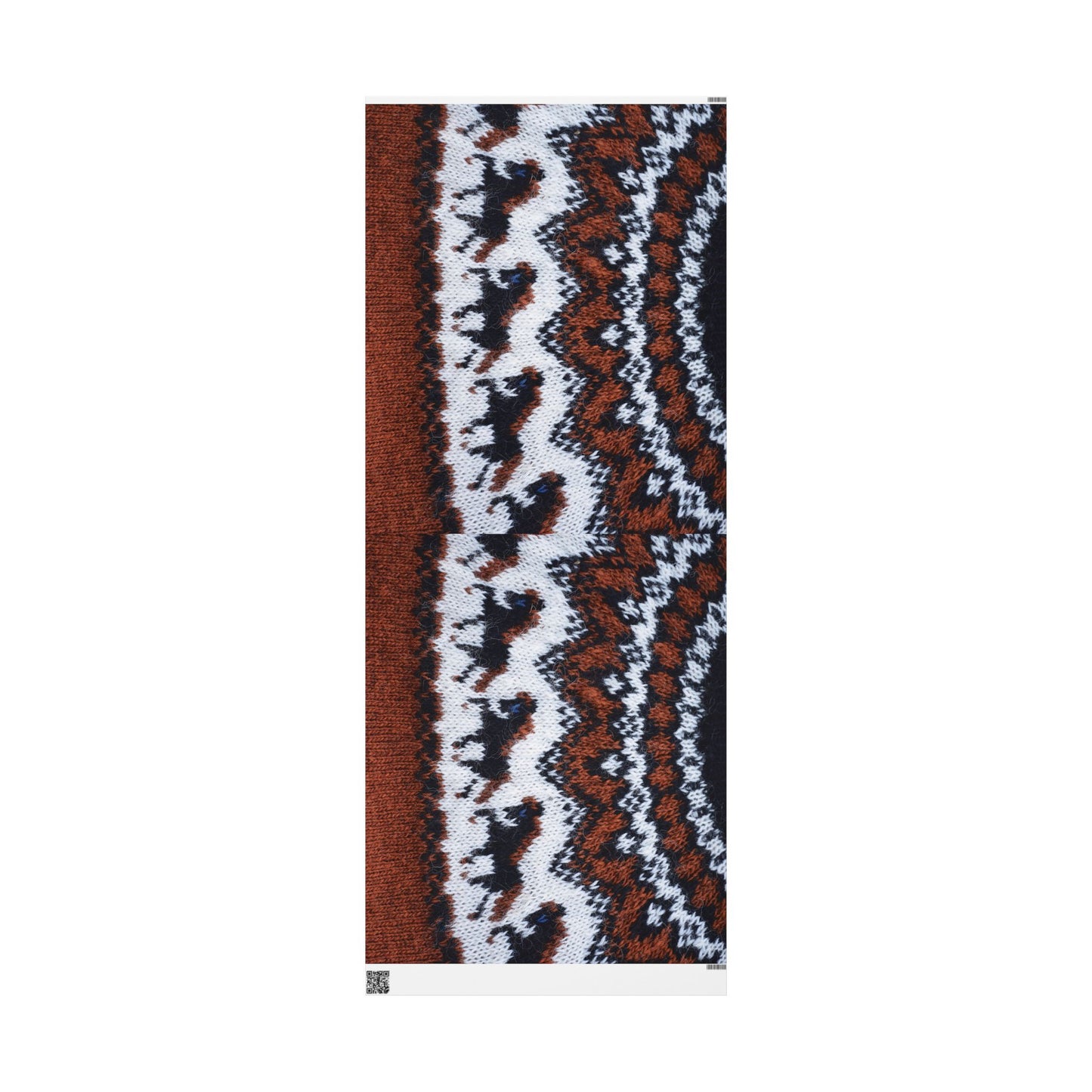 Wrapping Papers with knitted pattern "Tölt"