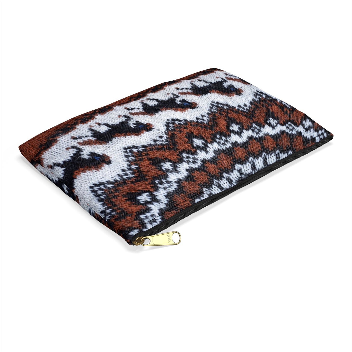 Print of Knitted Sweater - Accessory Pouch - 'Tölt' Pattern Design