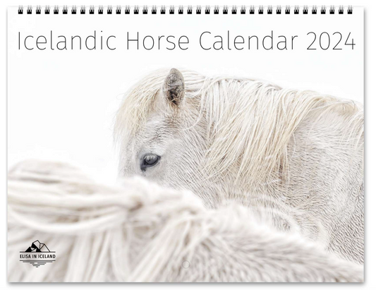 Icelandic Horse Calendar 2024 (US & CA)
