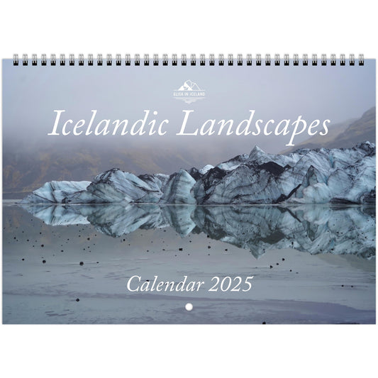 Icelandic Landscapes - Calendar 2025 (US & CA)